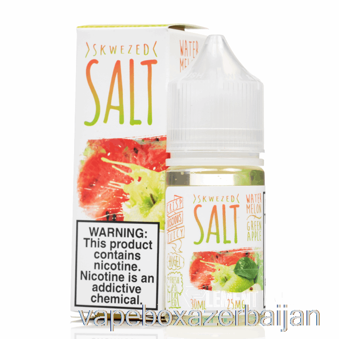 Vape Box Azerbaijan Watermelon Green Apple - Skwezed Salts - 30mL 25mg